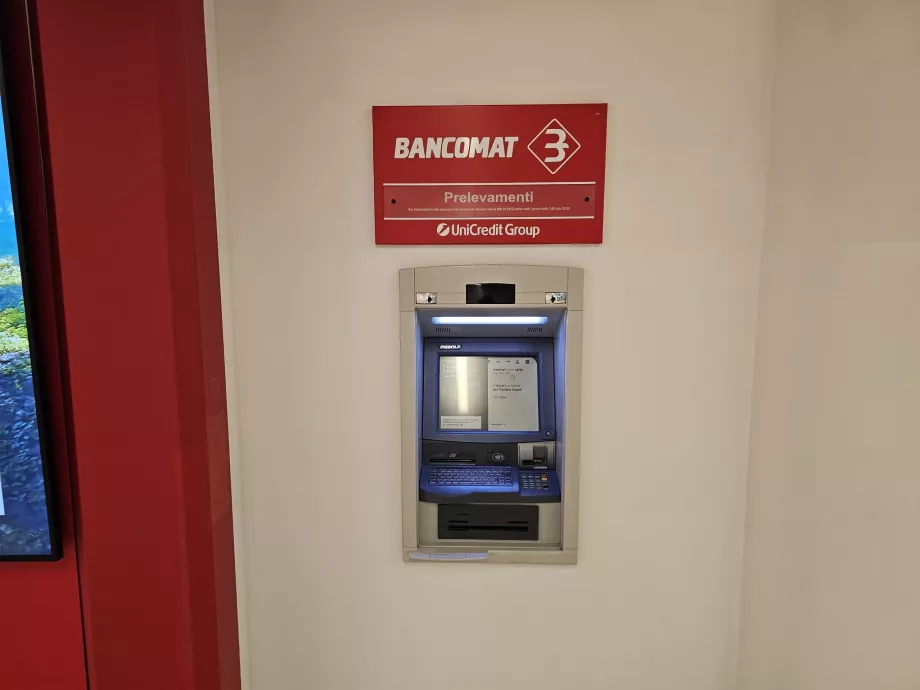 UniCredit pengeautomat