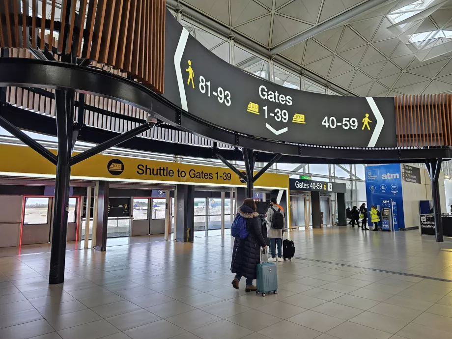 Informationssystem, lufthavn STN