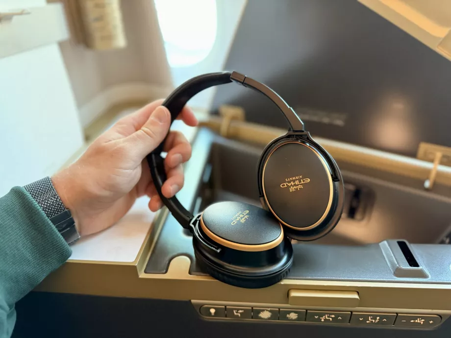 Etihad-håndsæt til forretningsrejsende