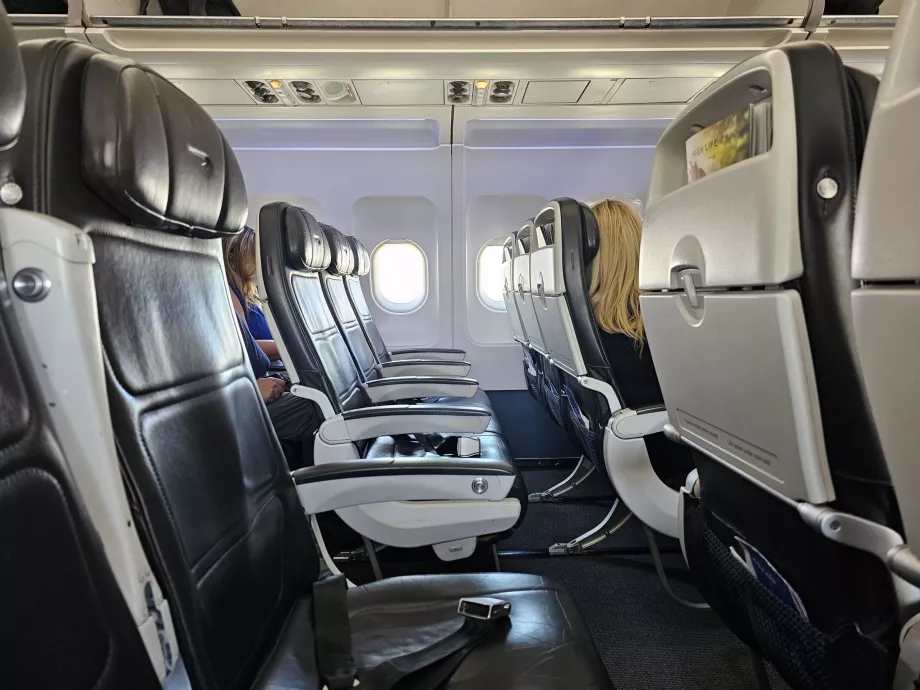 Økonomiklasse, Airbus A319