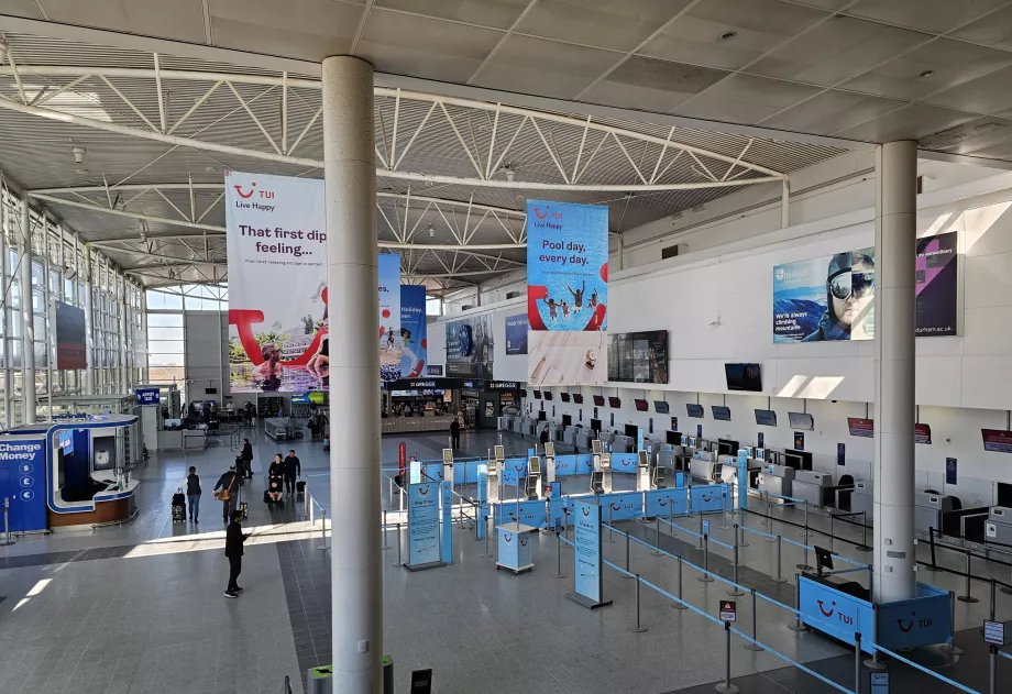 Afgangshallen, NCL Lufthavn