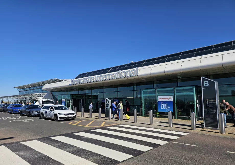 Newcastle NCL lufthavnsterminal