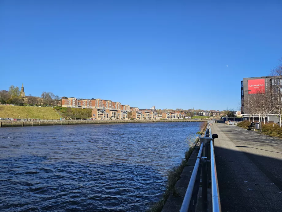Gatesheads strandpromenade