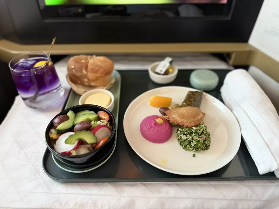 Arabisk mezze og Butterfly Effect-drink