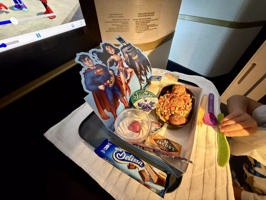 Børnemenu fra Etihad
