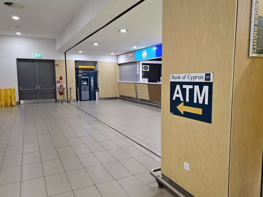 Praktisk ATM fra Bank of Cyprus