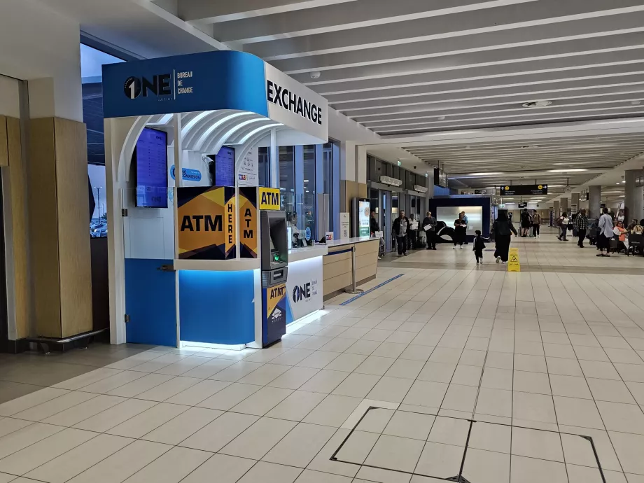 Ufordelagtig ATM på vekselkontoret