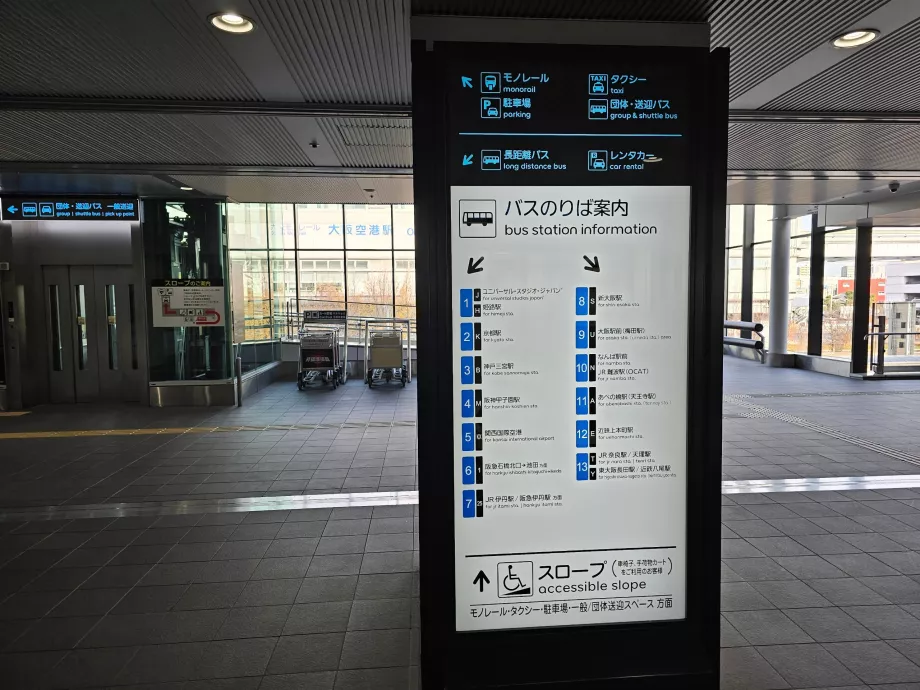 Information om busstoppesteder