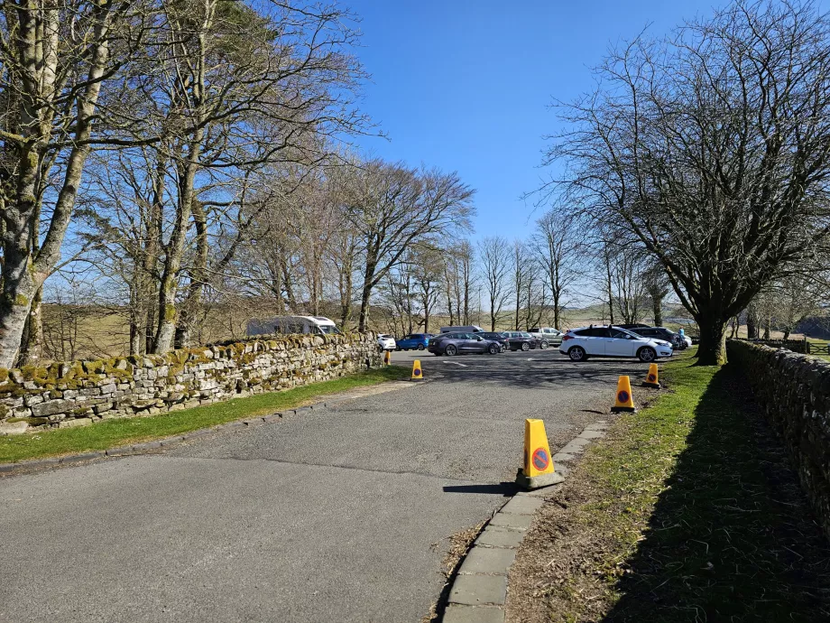 Parkering ved Hadrians Mur