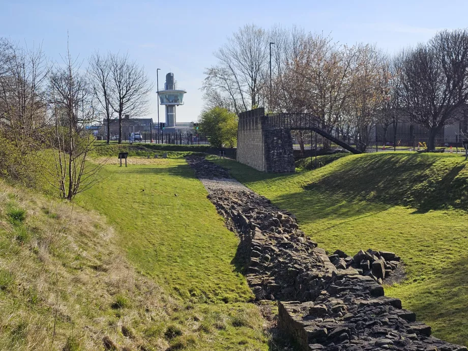 Rester af Hadrians mur, Segedunum