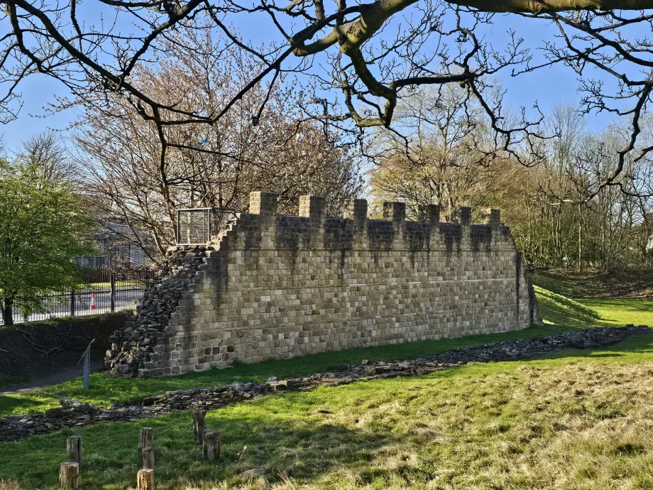 Kopi af Hadrians mur, Segedunum