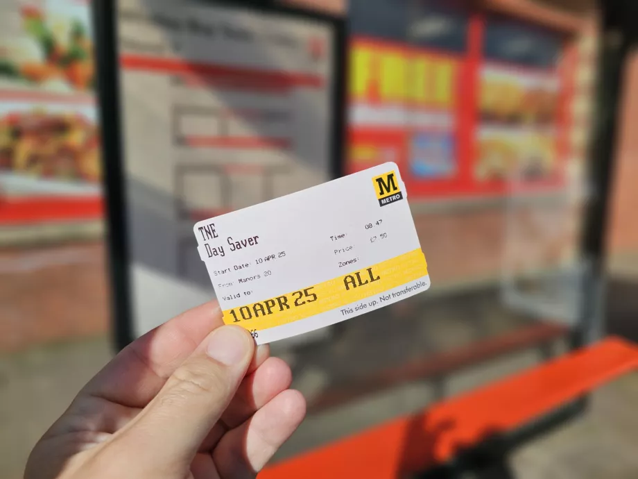 TNE Saver dagsbillet