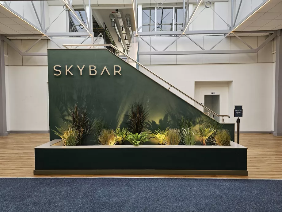 Skybar i det offentlige område