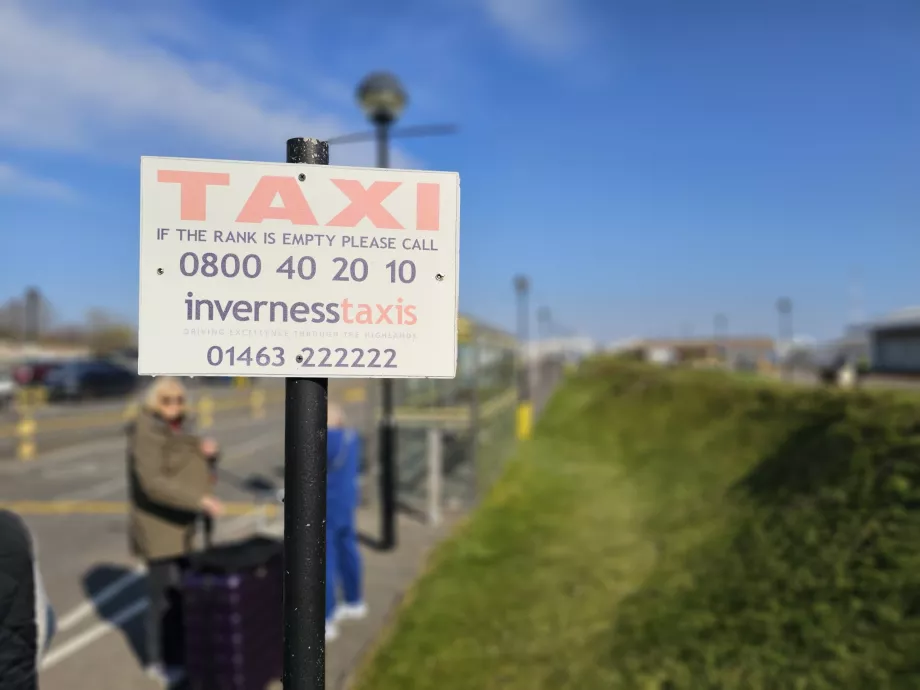 Taxaholdeplads