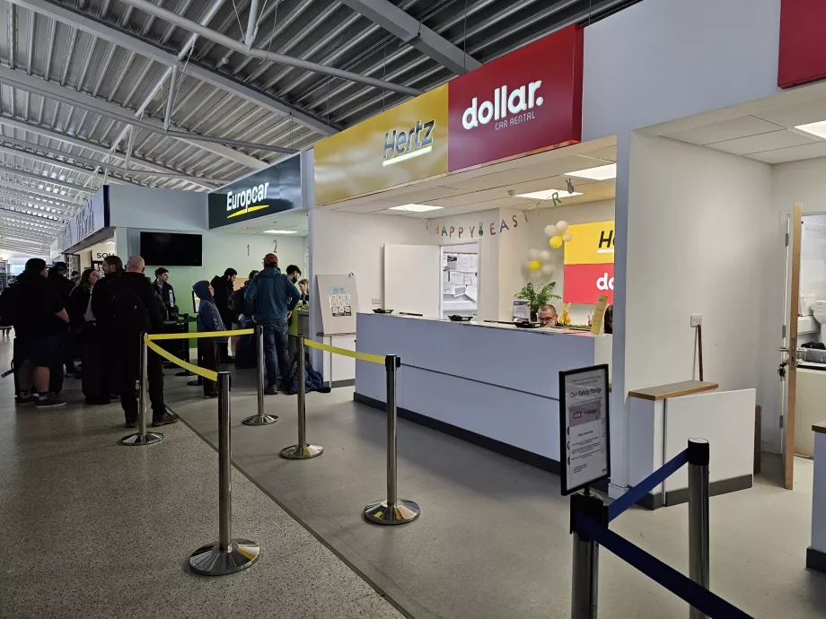Skranker til biludlejning