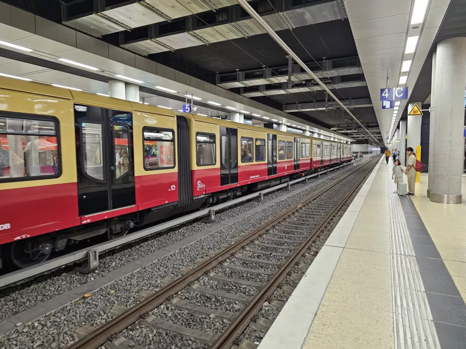 S-Bahn ved BER lufthavn