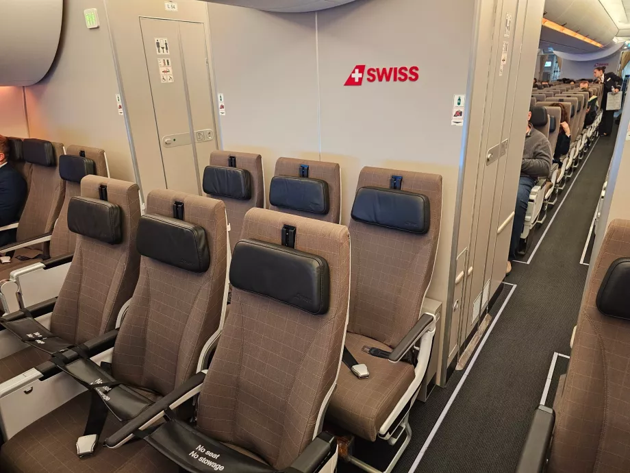 Udsigt til standard økonomiklasse