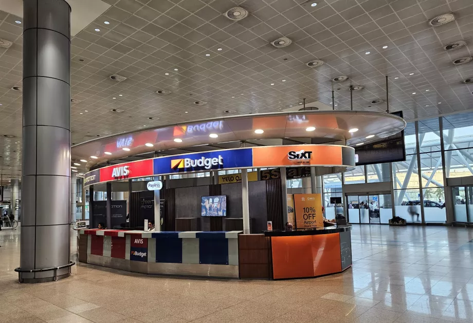 Skranker til biludlejning