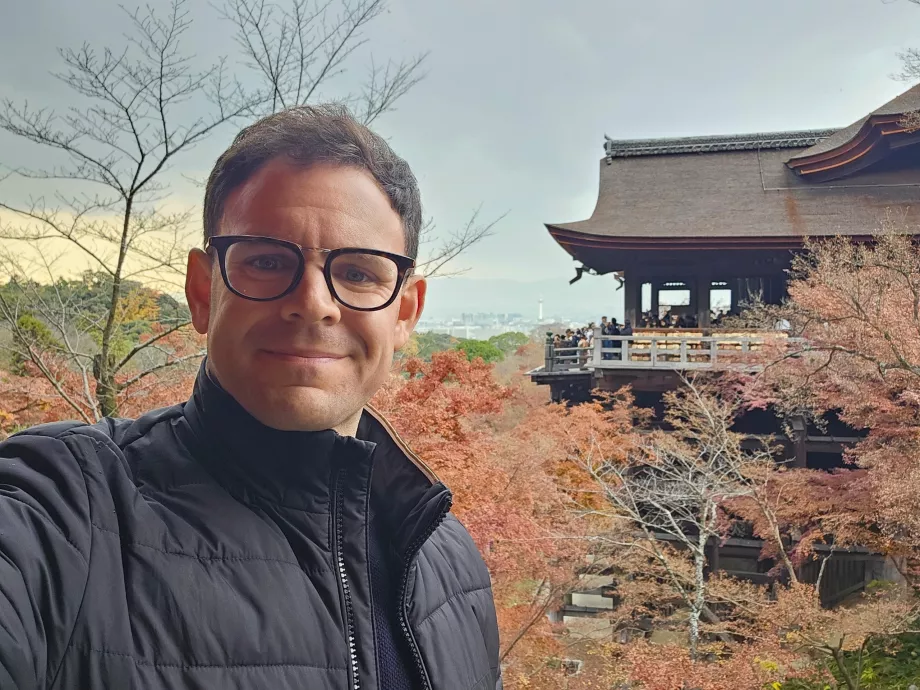 Mig ved Kiyomizu-dera-templet