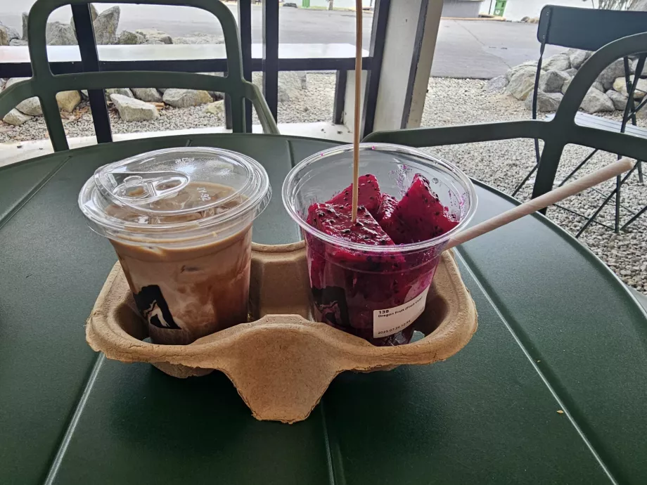 Forfriskninger i den botaniske have