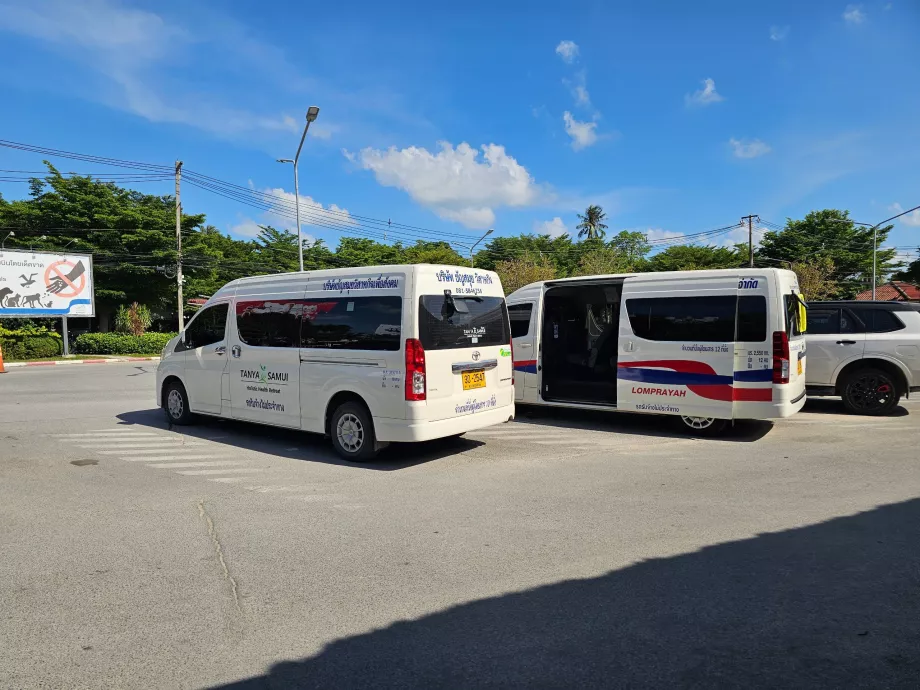 Minibusser Lomprayah til færger