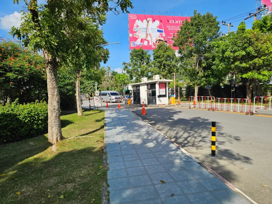 Kørselsvejledning til Bolt / Grab uden for lufthavnsområdet