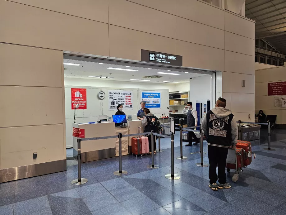 Bagageopbevaring, Terminal 3