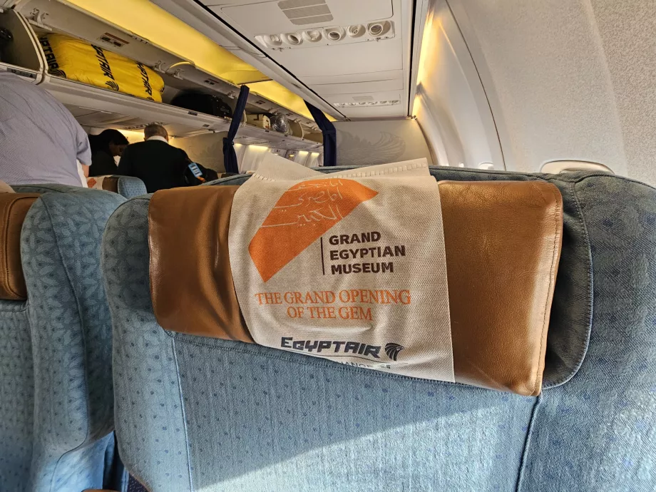 Detalje af nakkestøtten