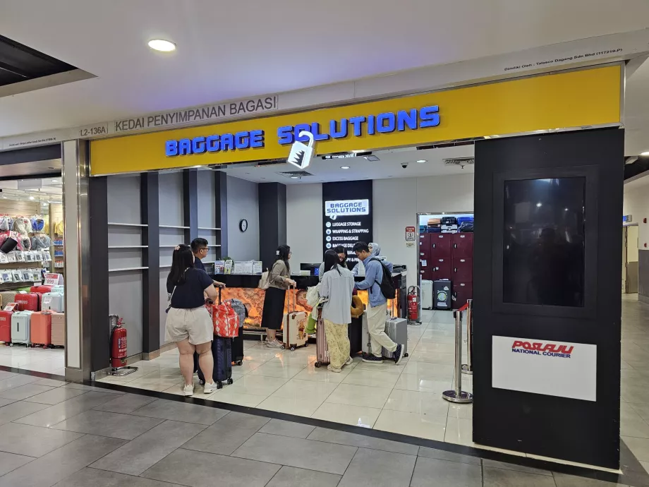 Bagageopbevaring, Terminal 2