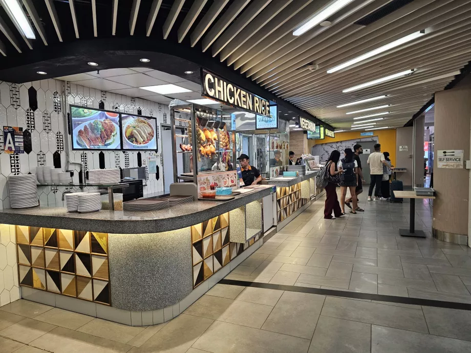 Food Court, Terminal 2, offentligt område