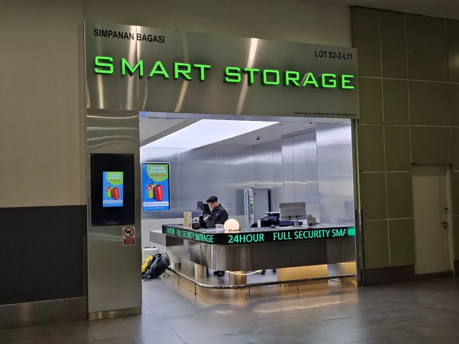 Ekstra bagageopbevaring, Terminal 2