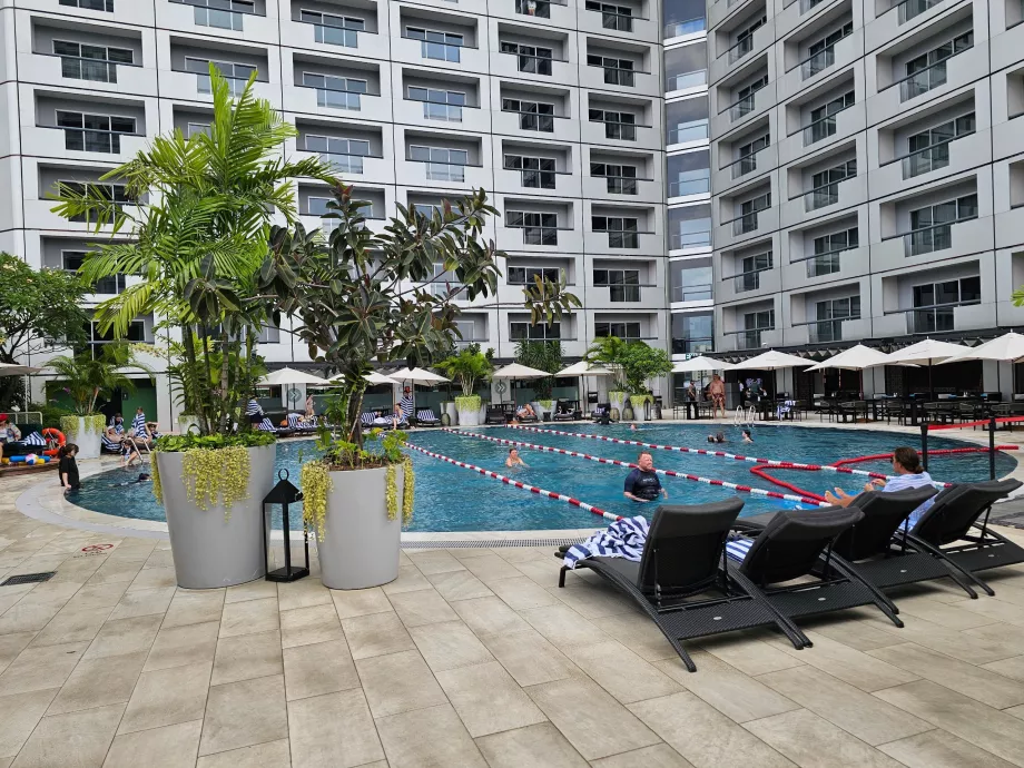 Hotellets swimmingpool