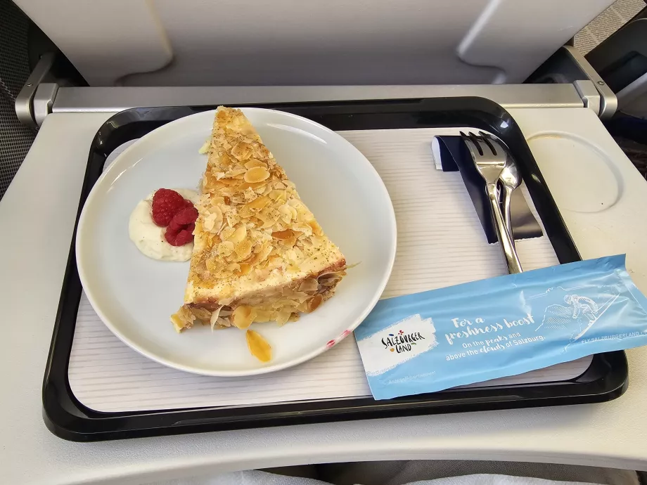 Forfriskninger på en indenrigsflyvning