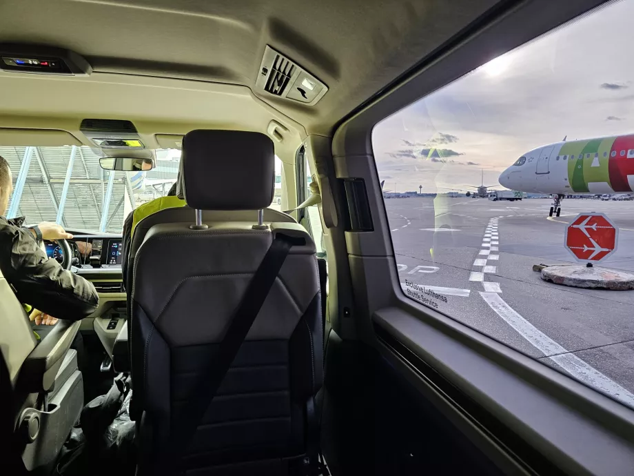 Limousine-transfer til flyet