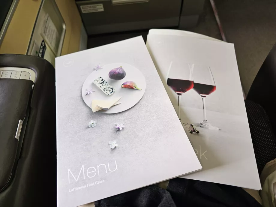 Trykt menu og vinkort