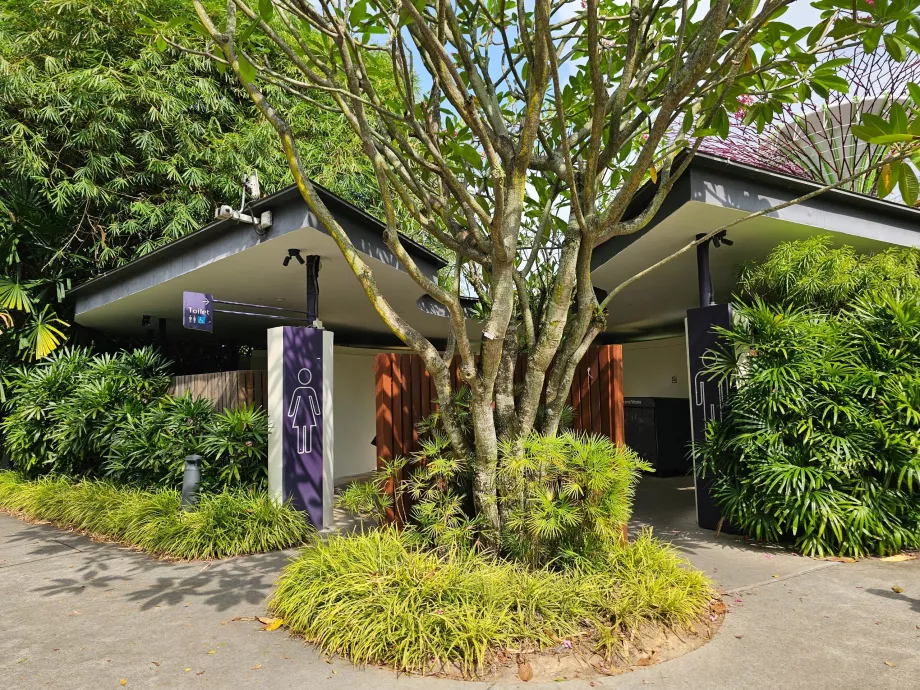 Gardens by the Bay, gratis toilet