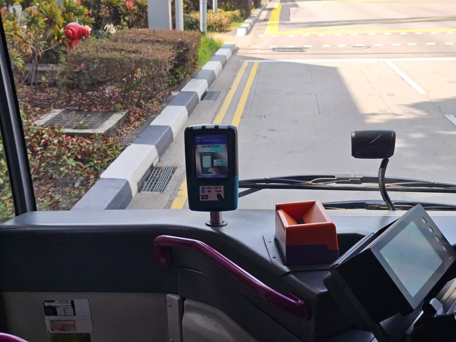 Betaling med kort i bussen