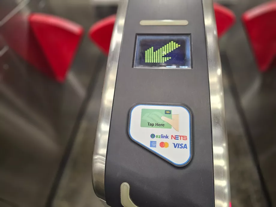 Betaling med kort i metroen