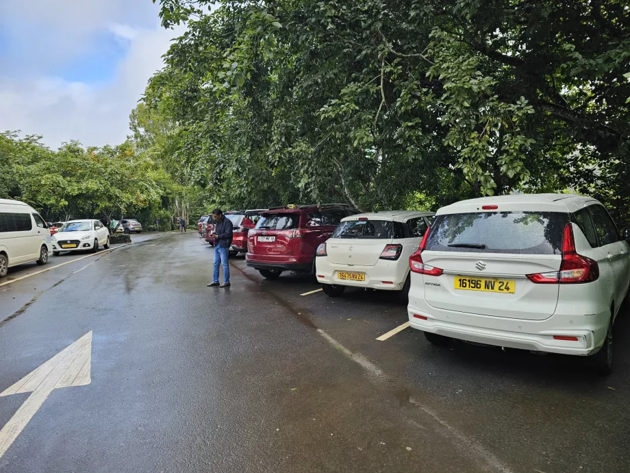 Chamarel parkeringsplads