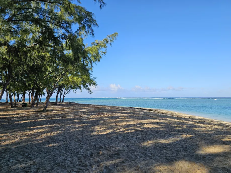 Le Morne offentlige strand