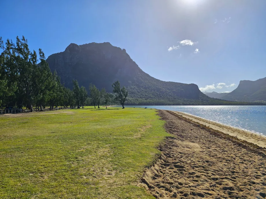 Le Morne, drage-lagunen