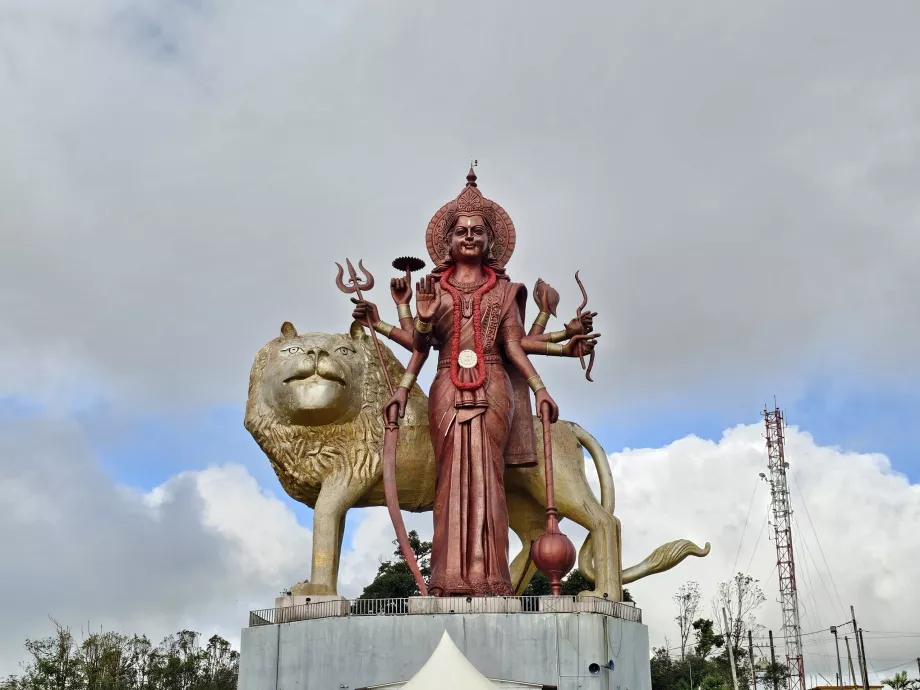 Statuer ved Grand Bassin-templet