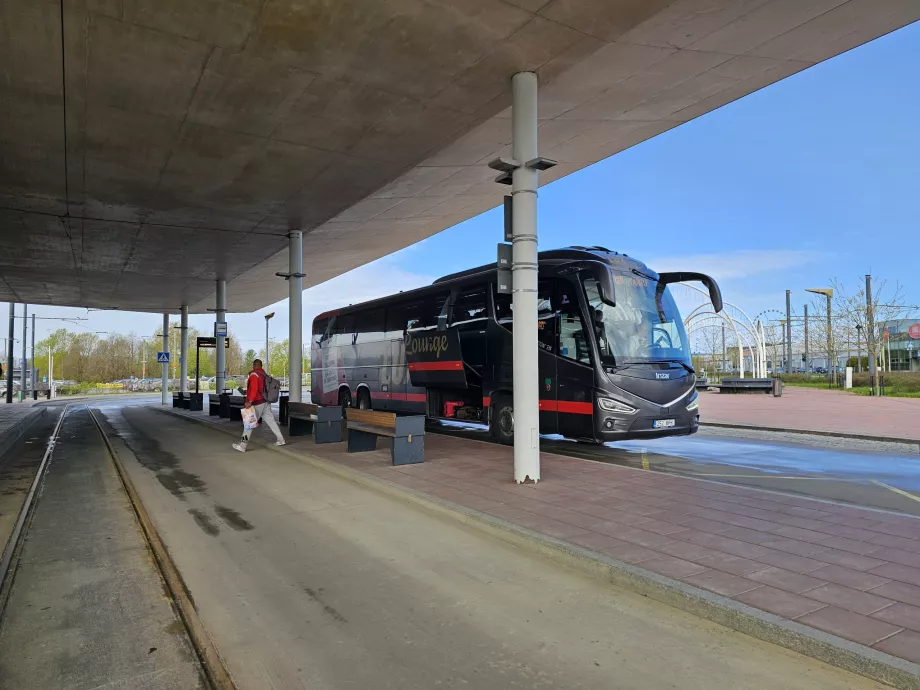 Stoppested for langdistancebusser