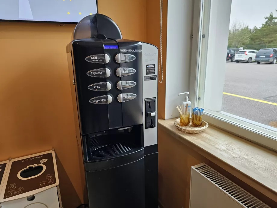 Kaffemaskine, offentlig del
