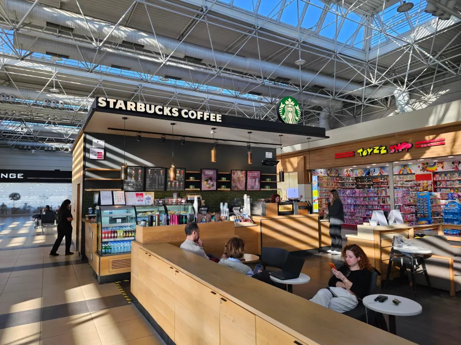 Starbucks, Terminal 1, indenrigs transitafsnit