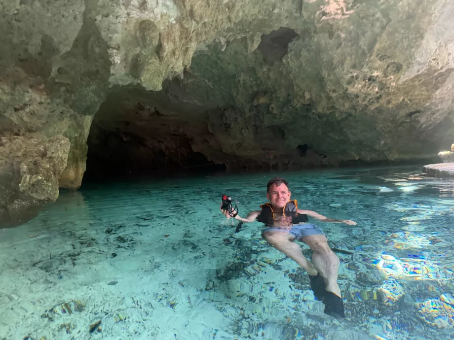 Mig ved Gran Cenote