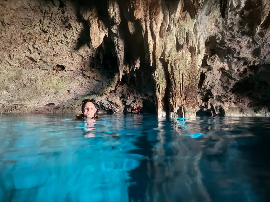 Mig ved Gran Cenote