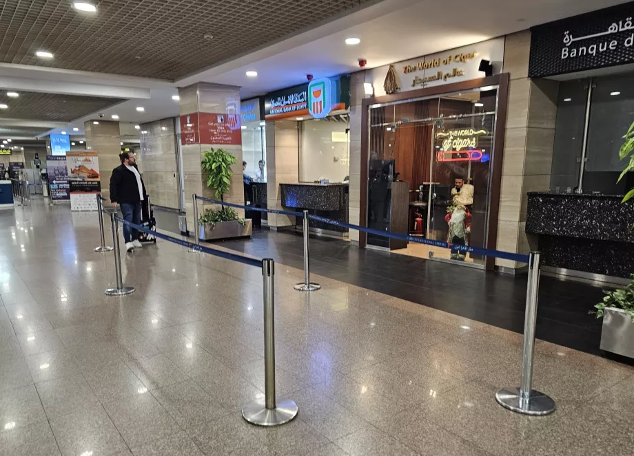 Bankbarrierer for at købe et egyptisk visum