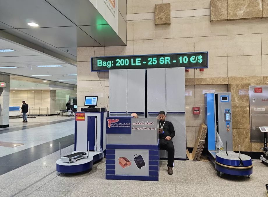 Indpakning af bagage