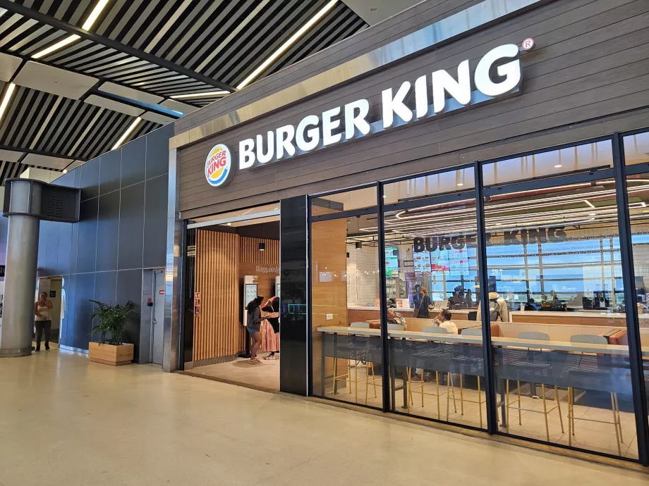 Burger King i transitområdet